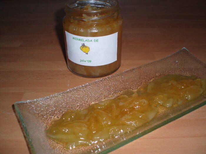 Confitura de cebolla