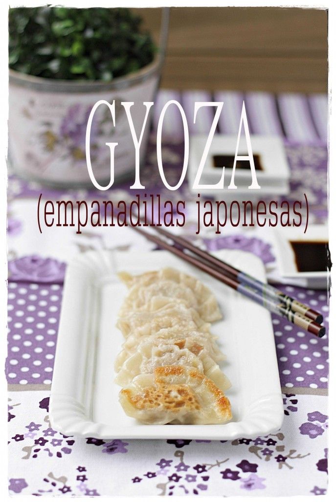 Gyoza, empanadillas japonesas {by Paula, Con las Zarpas en la Masa}