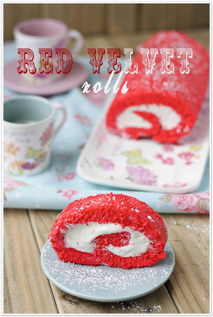Red Velvet Rolls {by Paula, Con las Zarpas en la Masa}