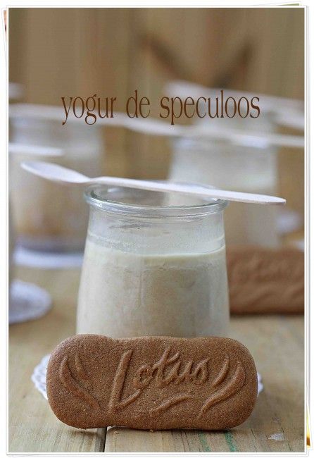 Yogur de speculoos {by Paula, Con las Zarpas en la Masa}