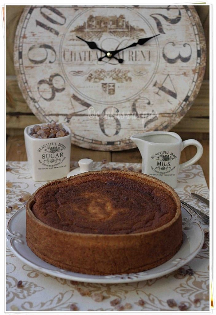 Tarta de queso alemana {by Paula, Con las Zarpas en la Masa}