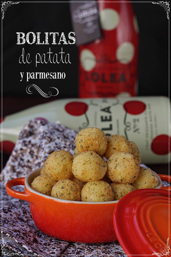 Bolitas de patata y parmesano {by Paula, Con las Zarpas en la Masa}
