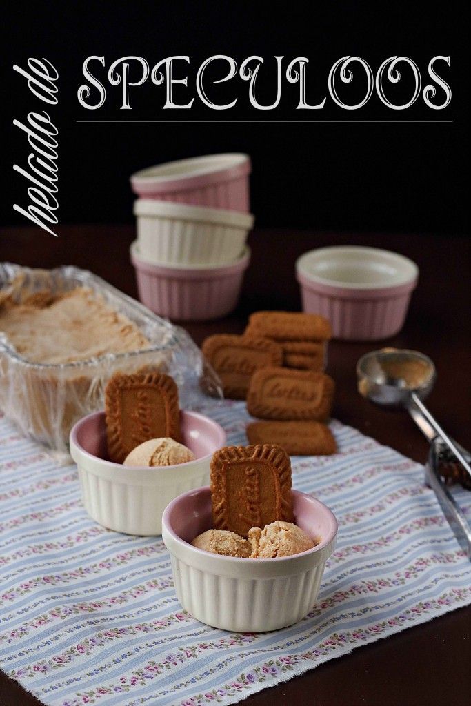 Helado de speculoos {by Paula, Con las Zarpas en la Masa}