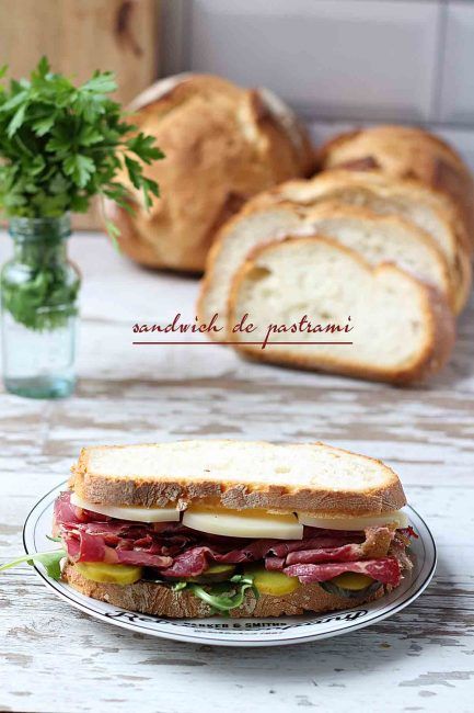 Sandwich de pastrami