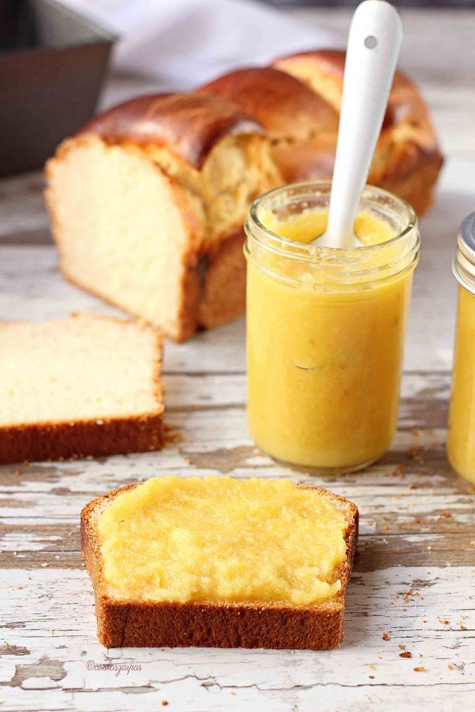 Mermelada de piña y coco