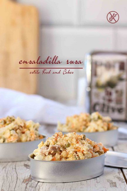 Ensaladilla rusa estilo Food and Cakes