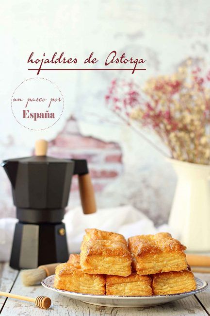Hojaldres de Astorga {by Paula, Con las Zarpas en la Masa}