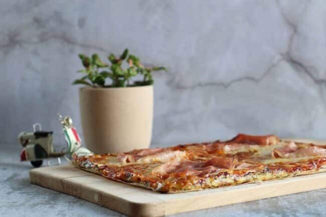 Pizza de calabacín