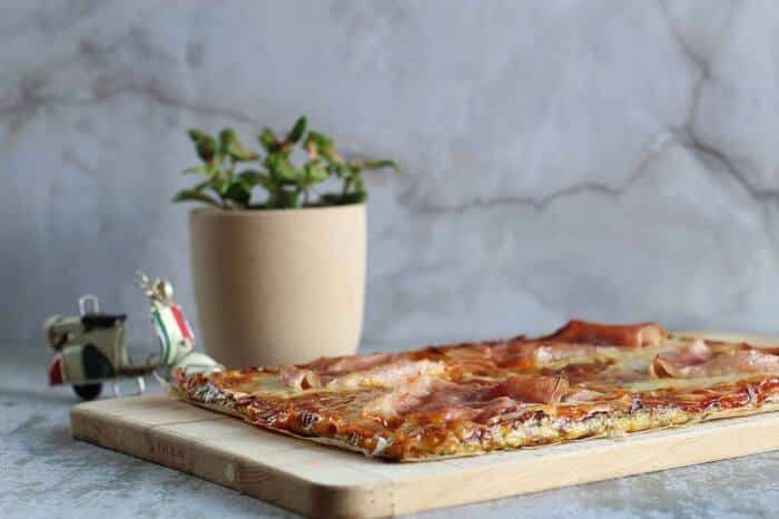 Pizza de calabacín