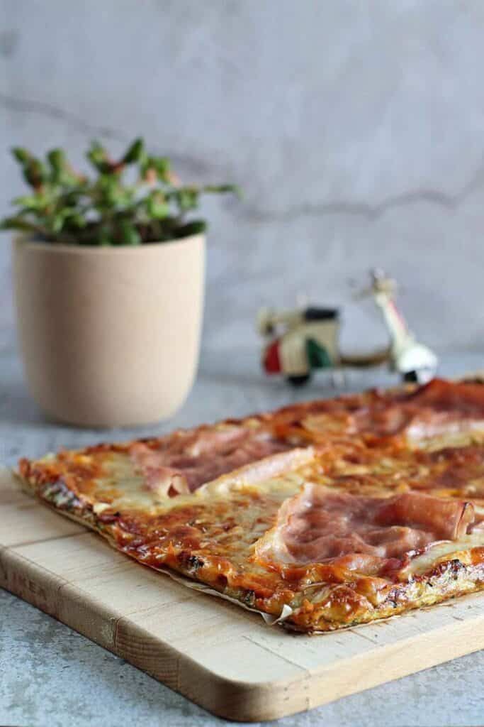 Pizza de calabacín