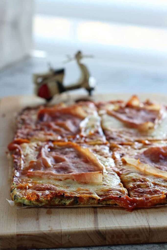 Pizza de calabacín