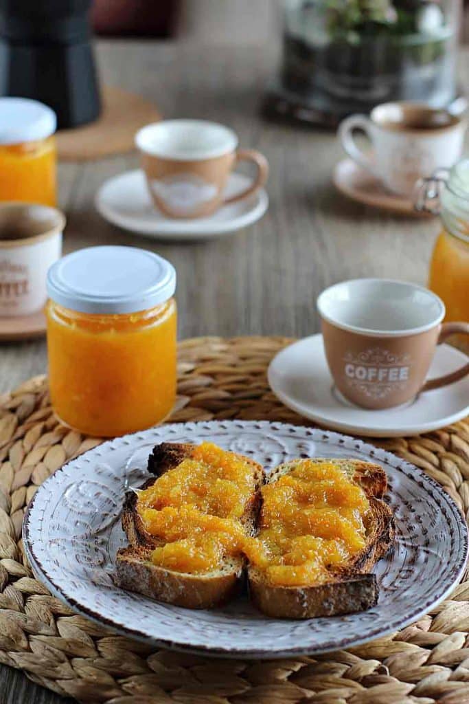 Mermelada de naranja y zanahoria
