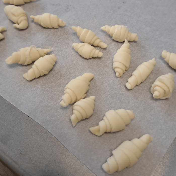 Cereales mini croissants