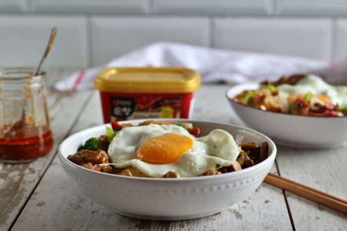 Bibimbap: arroz mezclado